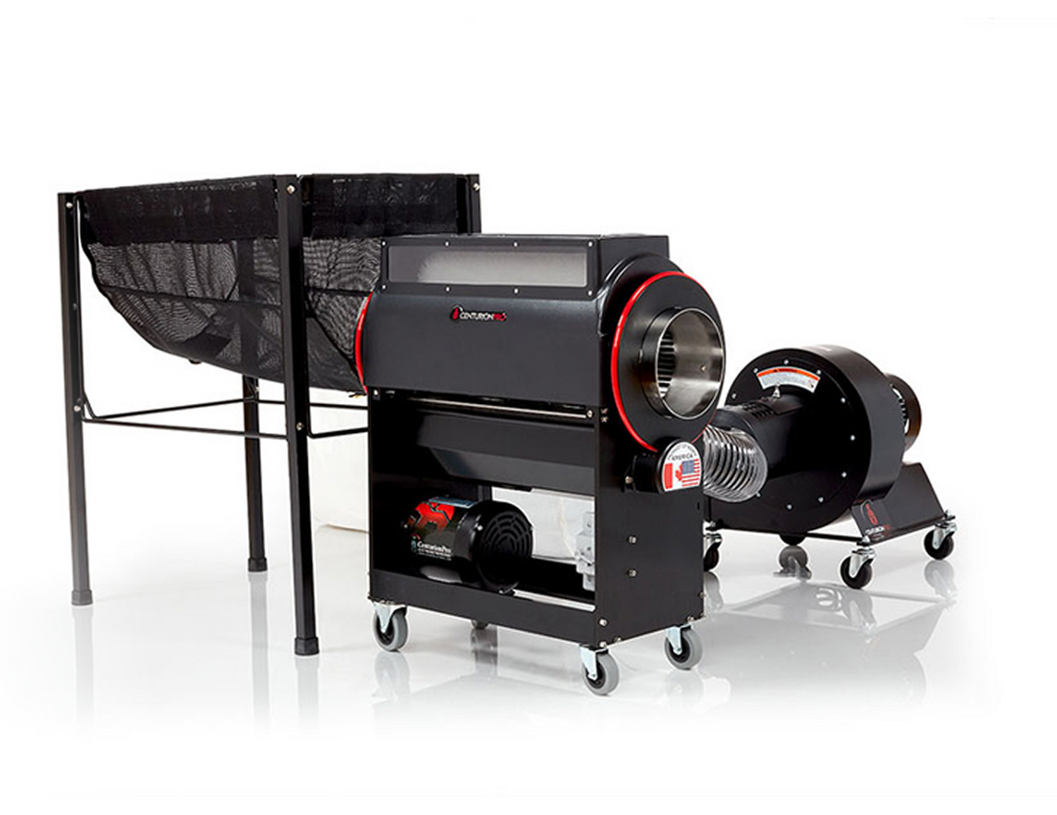 CenturionPro machine with modular upgrade components